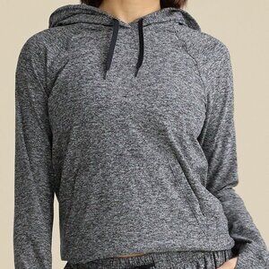 Outdoor Voices Heather Grey CloudKnit Hoodie Size XS